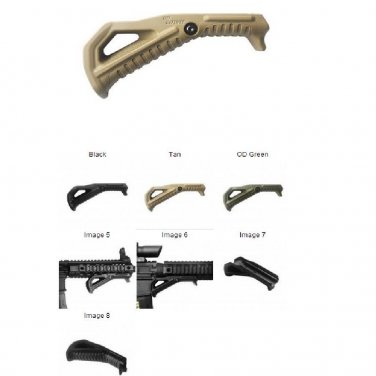 IMI  Black  DESERT TAN FSG &acirc;��Front Support Grip use by the IDF