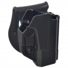 New Black ORPAZ Polymer Holster 360 Rotation Paddle & Belt for Glock 25,IDF use