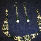 Faux Pearl and Swarovski Pearl