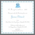 10 Christening/Baptism/Naming Ceremony Invitations with matching FREE Thank-You Cards
