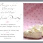 10 Personalized Baby Girl Christening Invitations