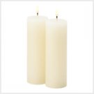 Ivory Vanilla Tall Pillars