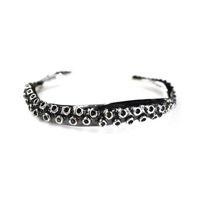 RARE 3D Octopus Jellyfish Rockabilly Punk Rock Bracelet