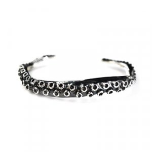 RARE 3D Octopus Jellyfish Rockabilly Punk Rock Bracelet