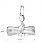 GRAD GIFT Star Bracelet Platinum Plated 925 Silver ROCK
