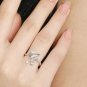 Love Cupid Arrow Aeroplan alike Fashion Diamond Ring
