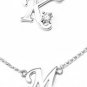 BIRTHDAY GIFT Diamond Alphabet Name Pendant NECKLACE