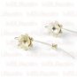 925 Silver Romantic Floral Party Wedding Retro Earring