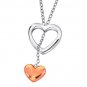 Love Heart 2 Styles Heart Wedding Gift Jewelry NECKLACE