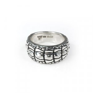 SWEET COUPLE Necklace Ring Crocodile Animal Pattern