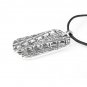 SWEET COUPLE Necklace Ring Crocodile Animal Pattern