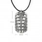 SWEET COUPLE Necklace Ring Crocodile Animal Pattern