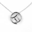 Gemini Horoscope Zodiac Birthday gift Silver Necklace