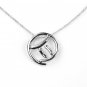 Gemini Horoscope Zodiac Birthday gift Silver Necklace