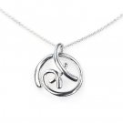 Pisces Horoscope Zodiac Silver Fancy Fashion Necklace
