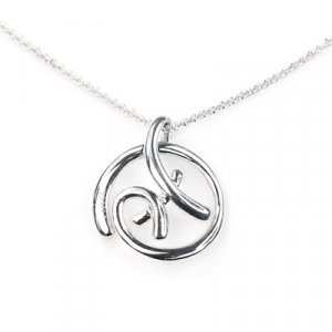 Pisces Horoscope Zodiac Silver Fancy Fashion Necklace