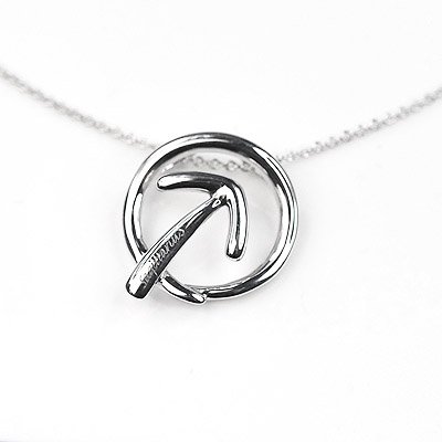 Sagittarius Horoscope Zodiac Love Arrow Silver Necklace
