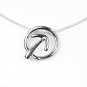 Sagittarius Horoscope Zodiac Love Arrow Silver Necklace