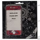 Textured Tattoo Screen Protector for Iphone