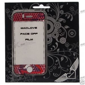 Textured Tattoo Screen Protector for Iphone