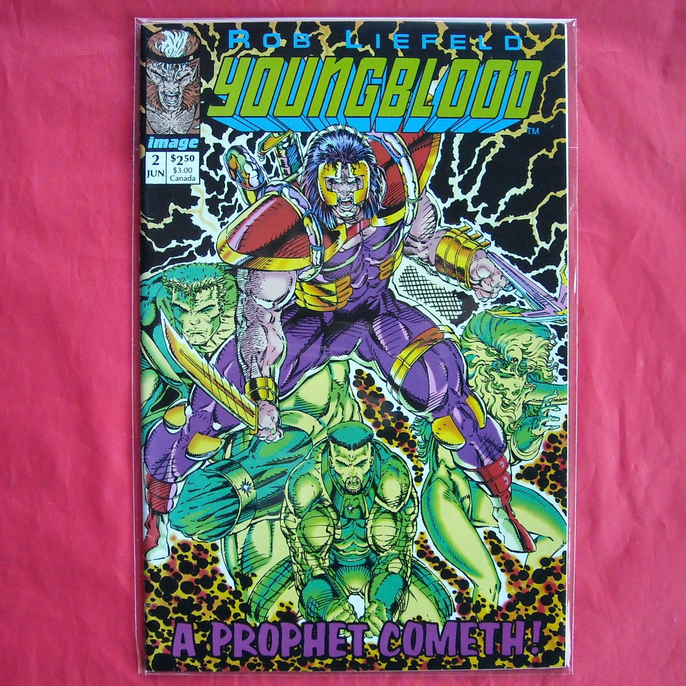 Youngblood A Prophet Cometh # 2 Image Comics