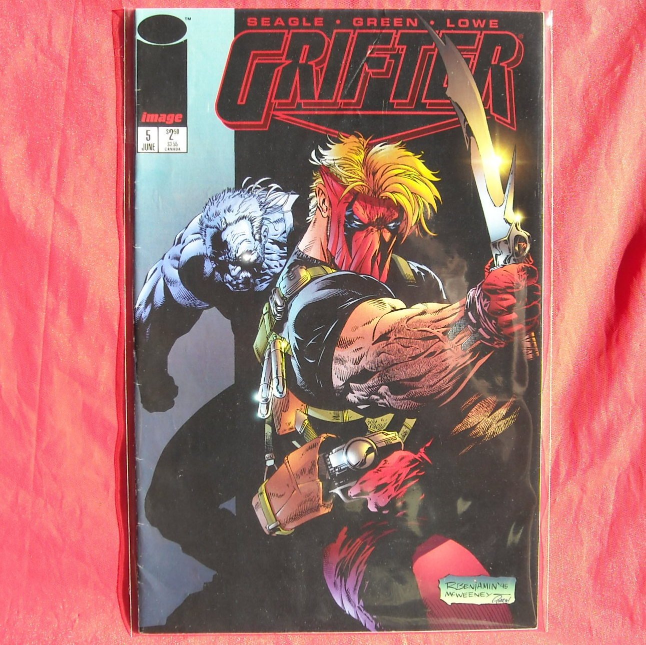 Image Comics Grifter 5 1995