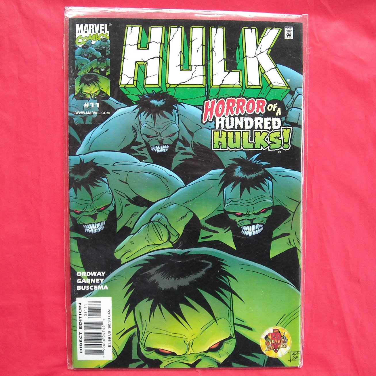 Marvel Comics Hulk Horror of a hundred hulks # 11 1999