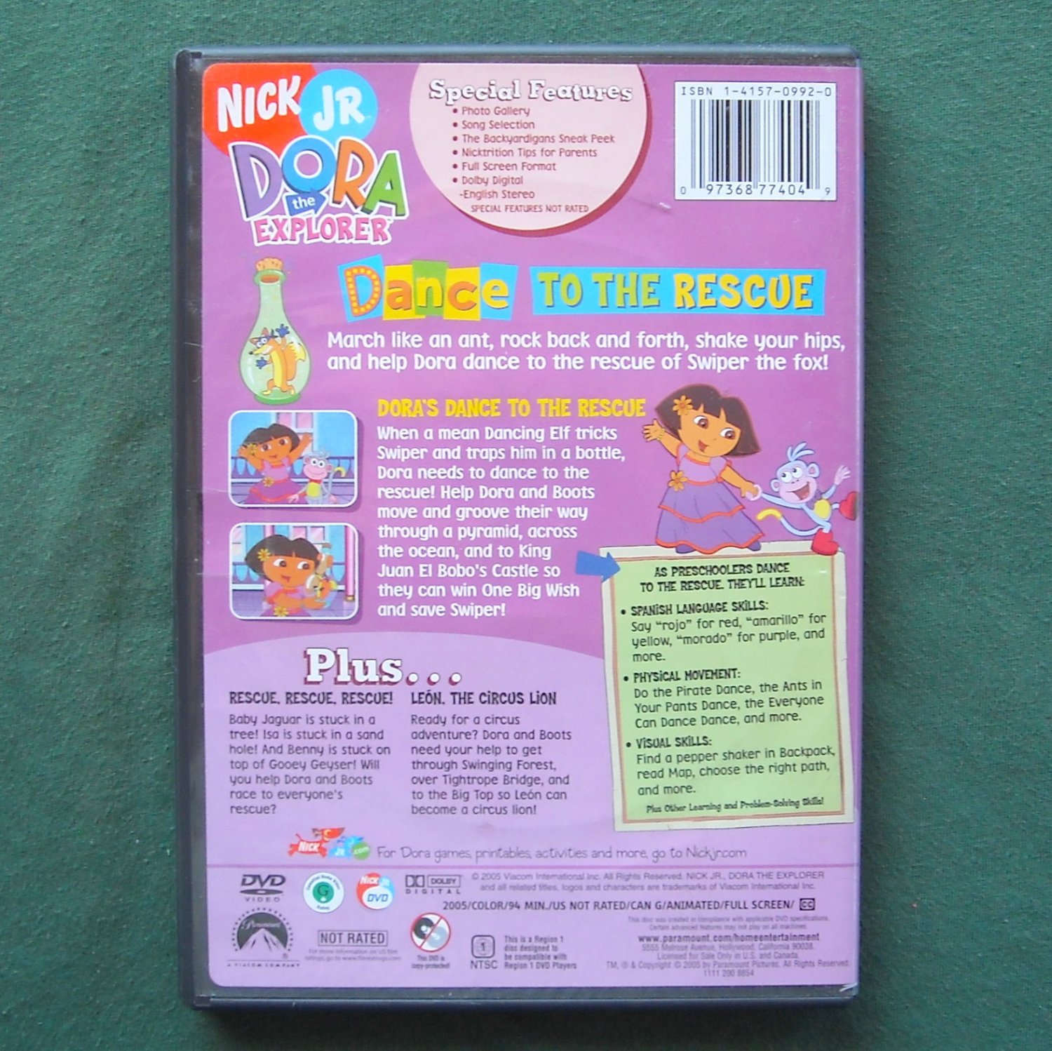 Nick Jr Dora The Explorer Dance To The Rescue