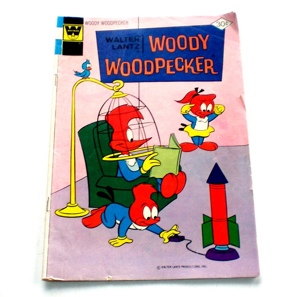 Woody Woodpecker Walter Lantz No 156 Whitman Comics 1977