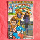 Captain America Diamondback Deep Sixed By Snapdragon 1991 Marvel Comics # 388