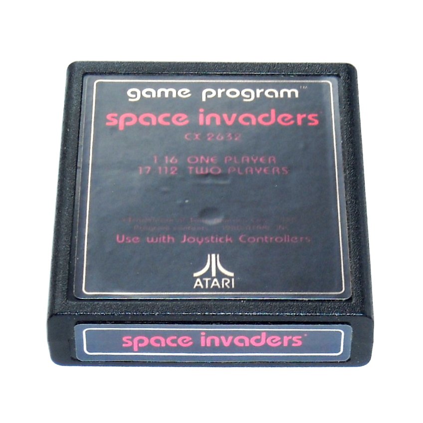 Space Invaders Atari CX2632 Game Cartridge