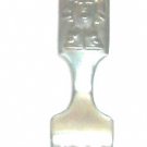 Clown, gentleman elephant on vintage silver baby fork