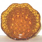 Antique Daisy and Button amber bowl