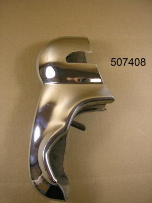 1942 Pontiac NOS front bumper guard LH