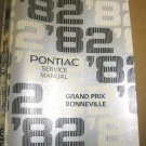 1982 Pontiac Bonneville Grand Prix Service Manual