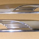 1952 All Pontiac deluxe front fender molding pr