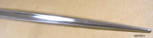 1956 Cheiftan, Starchief lower rear belt moulding NOS