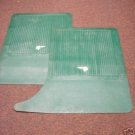 1957 Pontiac all body green rear floor mats NOS