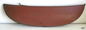 1968 Tempest Lemans GTO Fox Craft fender skirt pair