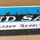 1971 Pontiac Grand Safari radiator grille emblem NOS
