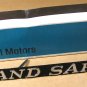 1972 Pontiac Grand Safari radiator grille emblem NOS