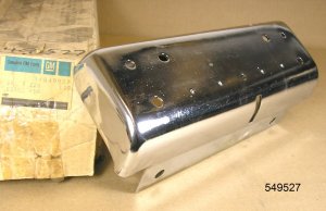 1977 Pontiac Phoenix NOS rear bumper guard right hand