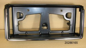 1981 Pontiac Phoenix Coupe NOS license plate bezel