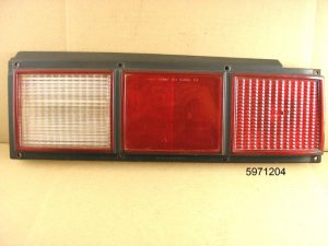 1981 Pontiac Tempest NOS tail lamp lens RH P# 5971204