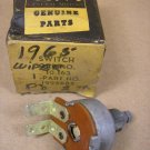 1965 Pontiac Fullsize two speed NOS wiper control switc