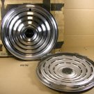 1968 Pontiac Catalina Bonneville hubcap pair NOS