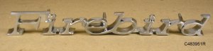 1971 1981 Pontiac Firebird Fender Script New