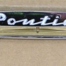 1953 54 Pontiac intrumental panel name plate