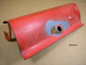 74 75 Pontiac Firebird glove box panel