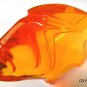 1952 Pontiac Lighted hood ornament lucite insert amber
